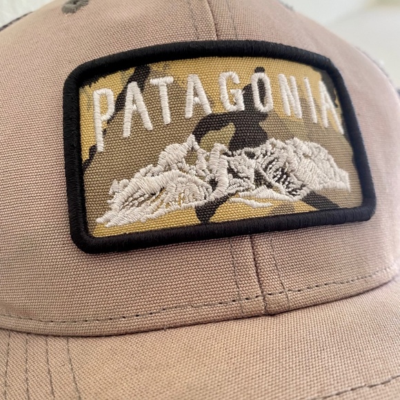 Patagonia Mountains Classic Rare Trucker Cap Snapback - Picture 2 of 3